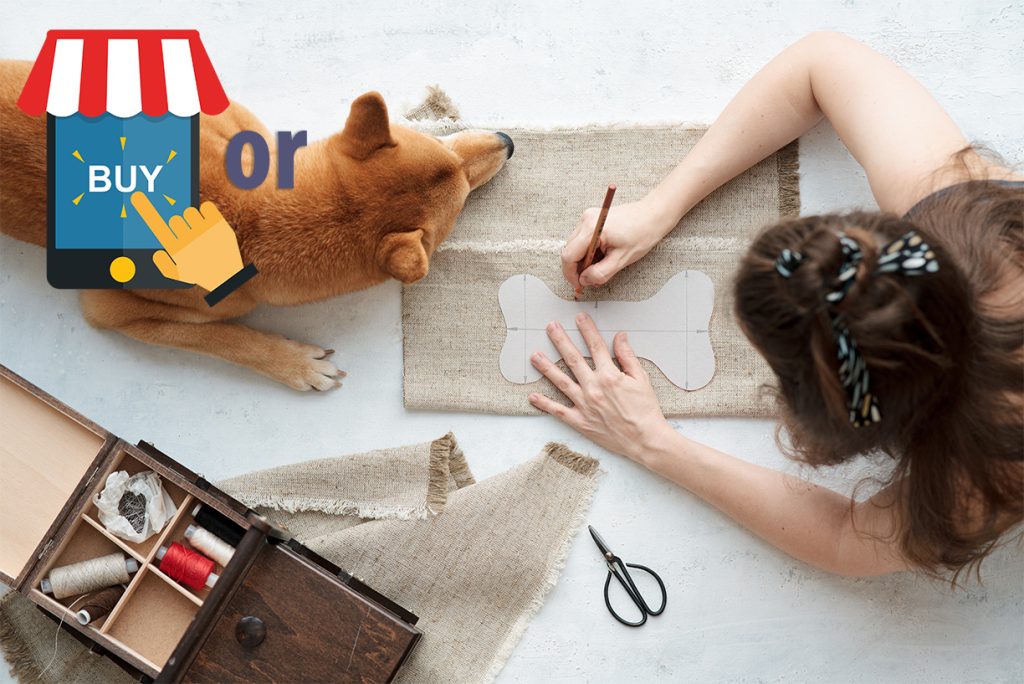 Buy or DIY? The Ultimate Dog Outfit Showdown BUY Or DIY 1024x684